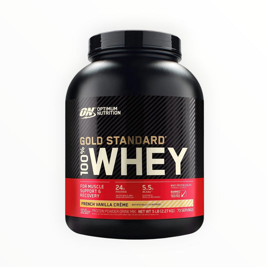 Optimum Nutrition Gold Standard 100% Whey Protein – Double Rich Chocolate, 5lb (2.27kg)