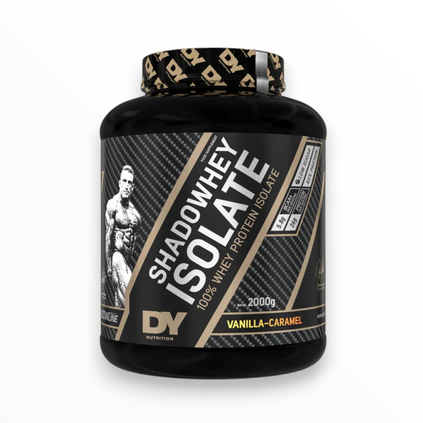 DY Shadow Whey Isolate 2kg (66 Servings) | Ultra-Pure Protein for Lean Muscle & Fast Recovery|In Power Fit Supplements Egypt