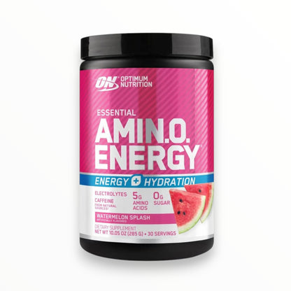 Optimum Nutrition Essential Amino Energy + Electrolytes 285g (30 Servings) | Hydration, Energy & Recovery| In Power Fit Supplements Egypt