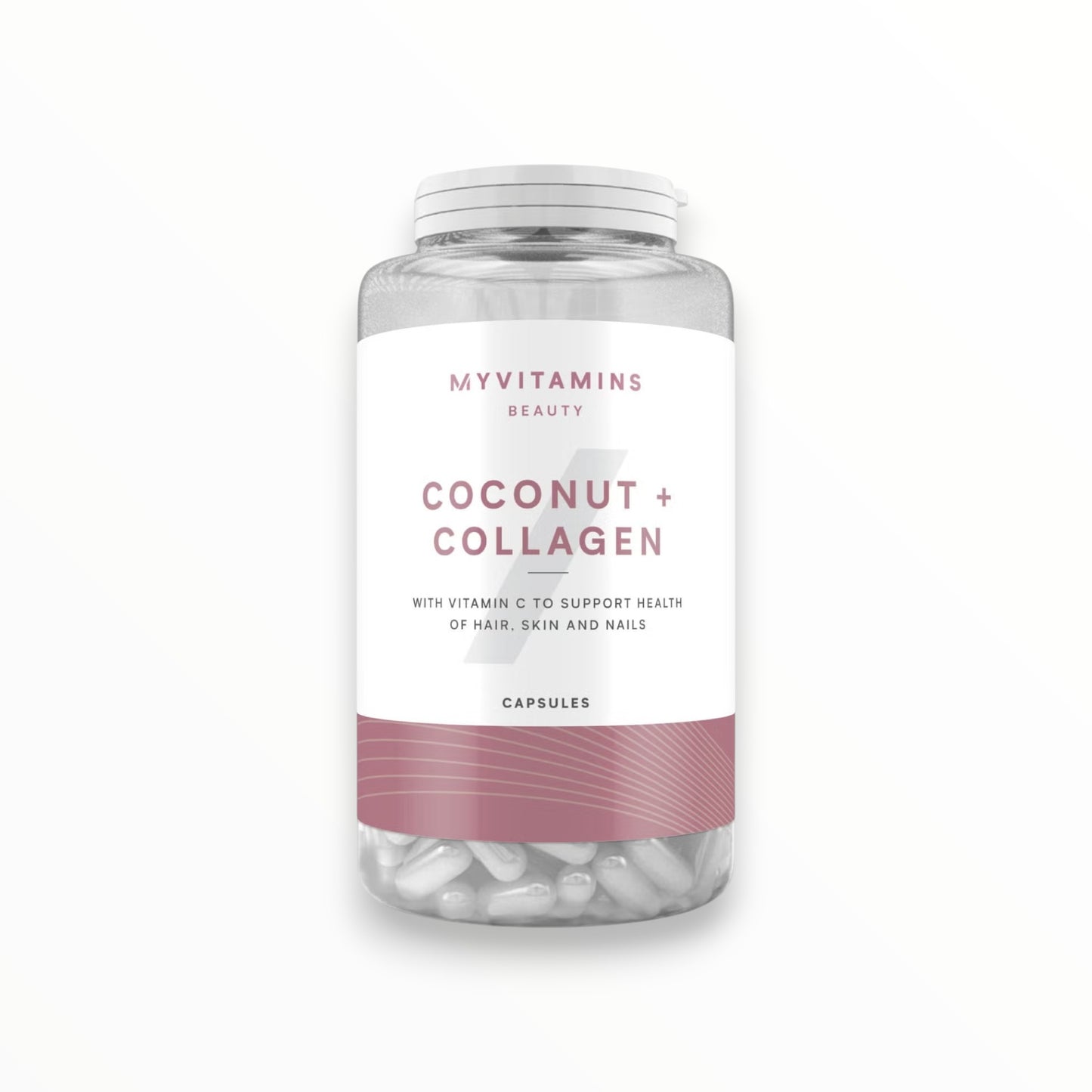 MyVitamins Coconut + Collagen Capsules – Hair, Skin & Nails Support with Vitamin C | Egypt
